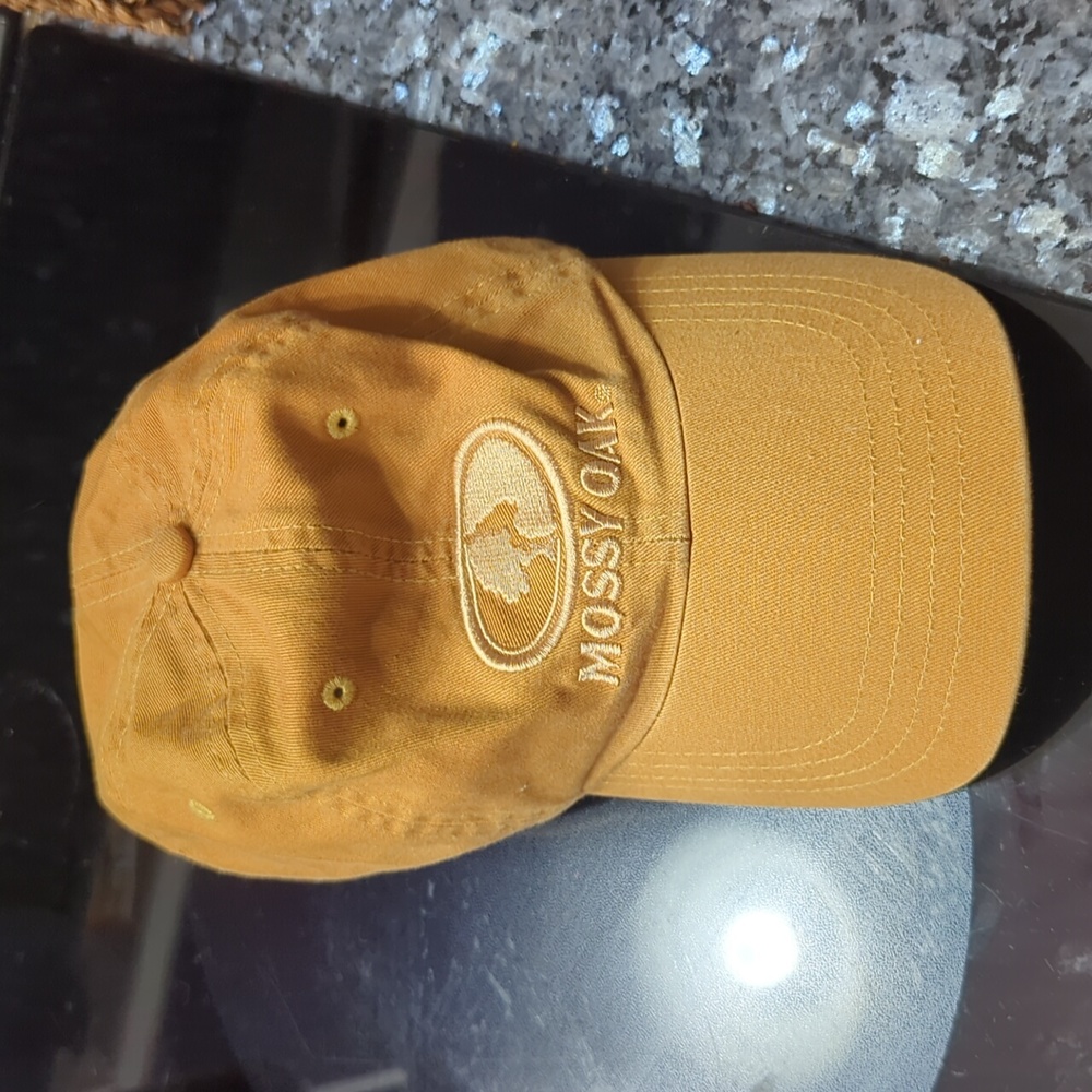 Gold Mossy Oak Cap
